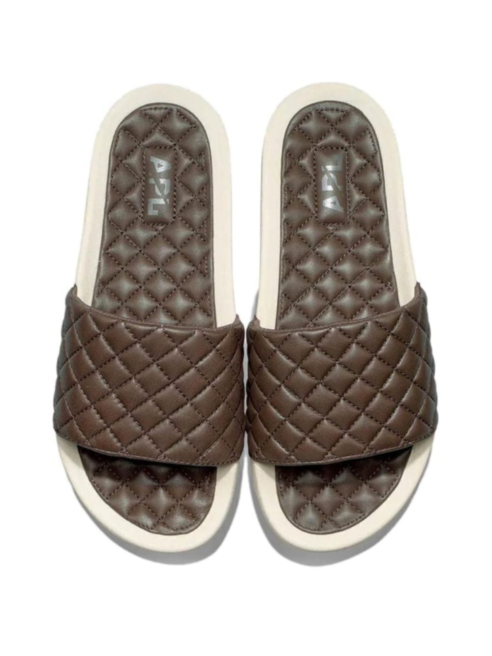 APL Women’s Lusso Slide, Size 7 in Chocolate/Pristine. New in Box!